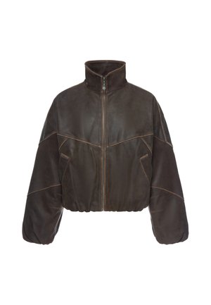 DreiMaster, DREIMASTER JACKET - Leren jas - brown
