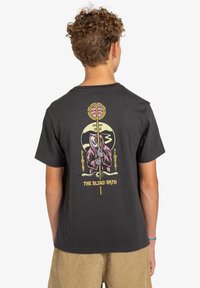 Element TIMBER OMEN  TEES KTA0 - T-shirts print - off black