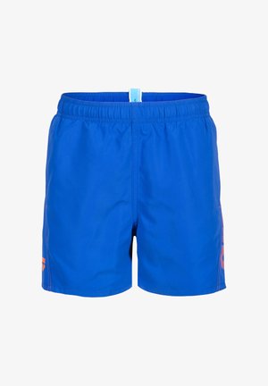 Arena, FUNDAMENTALS LOGO JR BOXER R - Bañador corto - neon blue-team orange