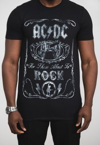 Paradiso Clothing AC/DC FOR THOSE ABOUT TO ROCK  - Print T-shirt - black