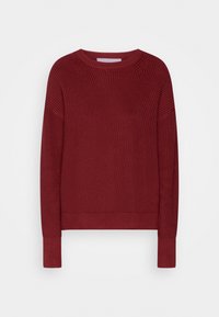 JXMILA TWIST CREW NECK - Pullover - cabernet
