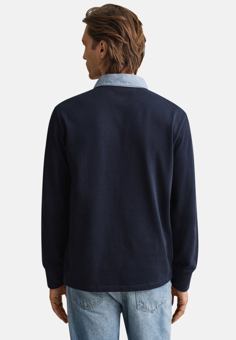 GANT Reg Graphic SS T-Shirt - Blu Evening Blue, Taglia S, Donna - Maglietta In Cotone Di Alta Qualità - 3