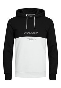 Jack & Jones RIDER BLOCKING MIT KAPUZE - Luvtröja - schwarz