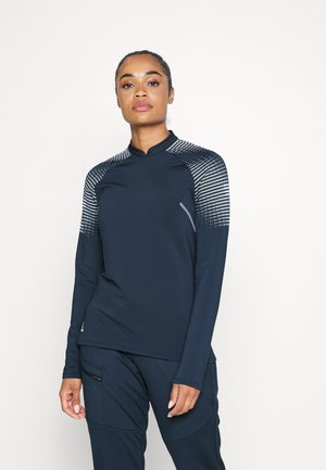 COLD LONGSLEEVE MOCK - Long sleeved top - crew navy