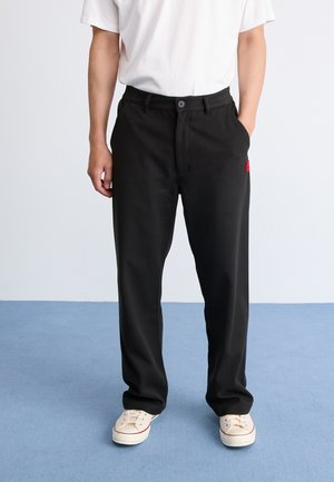 SEAMLESS TROUSERS - Pantaloni - black