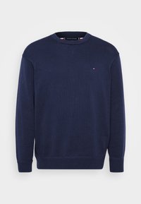 Tommy Hilfiger CHUNKY C NECK - Jersey de punto - desert sky