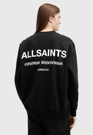 AllSaints SANCTUM CREW - Felpa - black