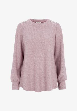 Cellbes of Sweden Striktrøje - pink melange