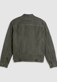 Levi's® TRUCKER Veste en jean green rigid trucker/olive