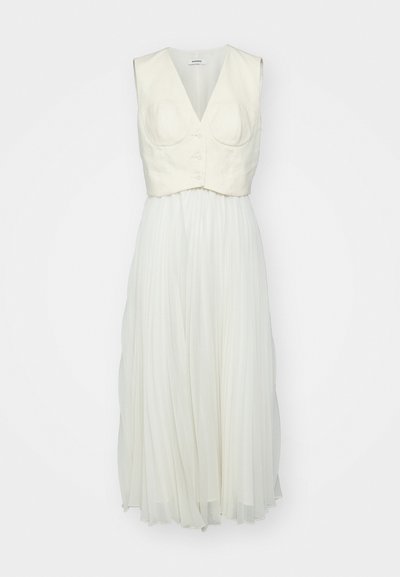 sandro ROBE - Robe de jour - ecru