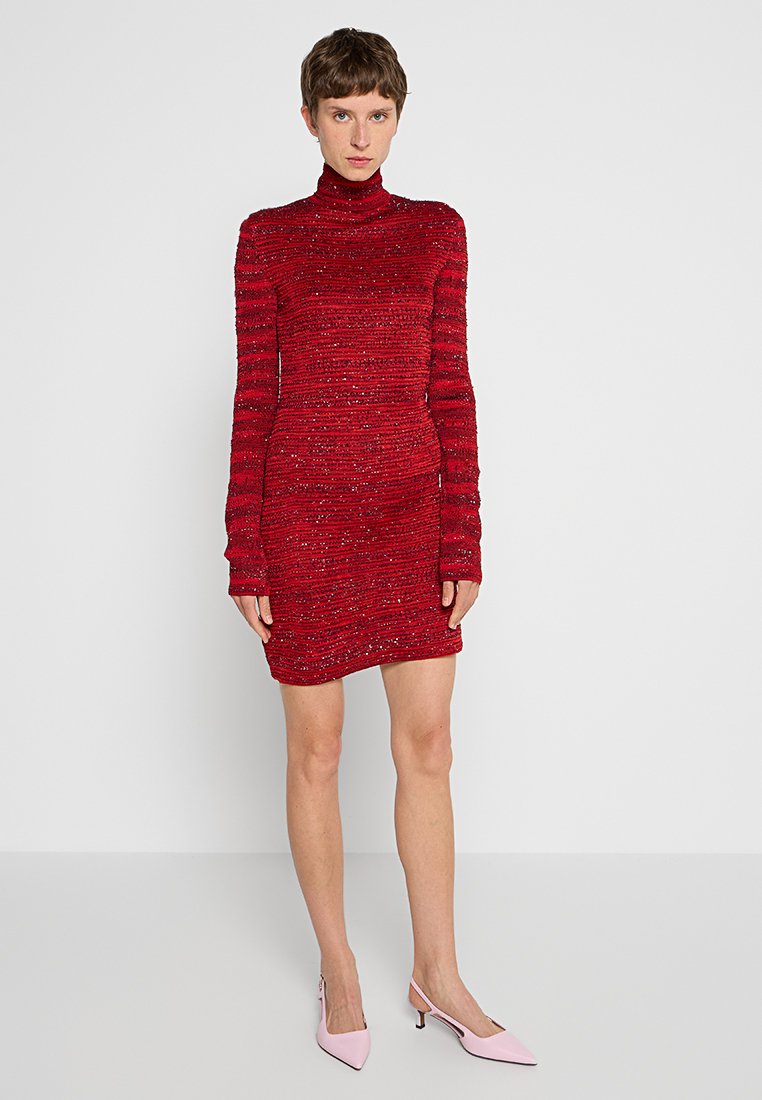 Missoni Gebreide jurk rood Missoni Gebreide jurk rood