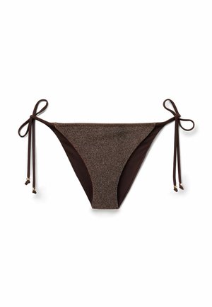 Calzedonia, BROWN GLITTER - Braguita de bikini - brown