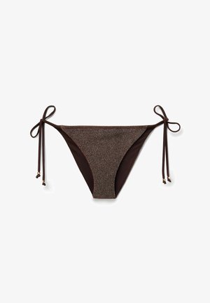 Calzedonia, BROWN GLITTER - Braguita de bikini - brown