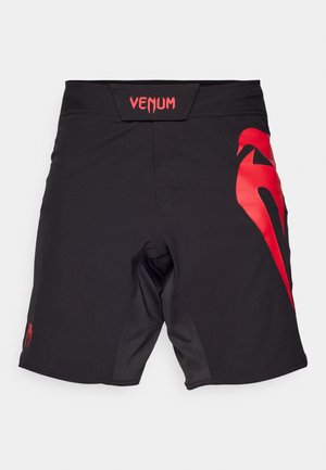 LIGHT FIGHTSHORTS - Träningsshorts - black/red