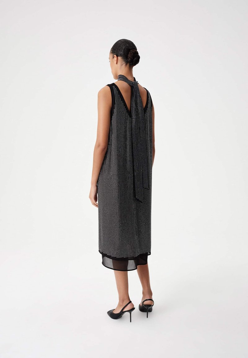 marks and spencer ladies party dresses & EMBELLISHED SHIFT MIDI - Cocktail dress/party dress - black made-for_Woman