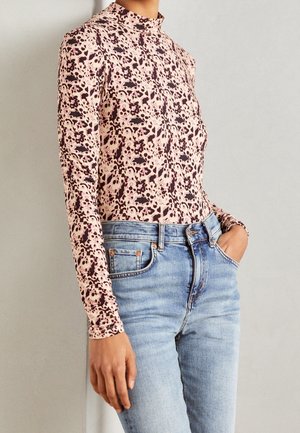 Long sleeved top - multi-coloured
