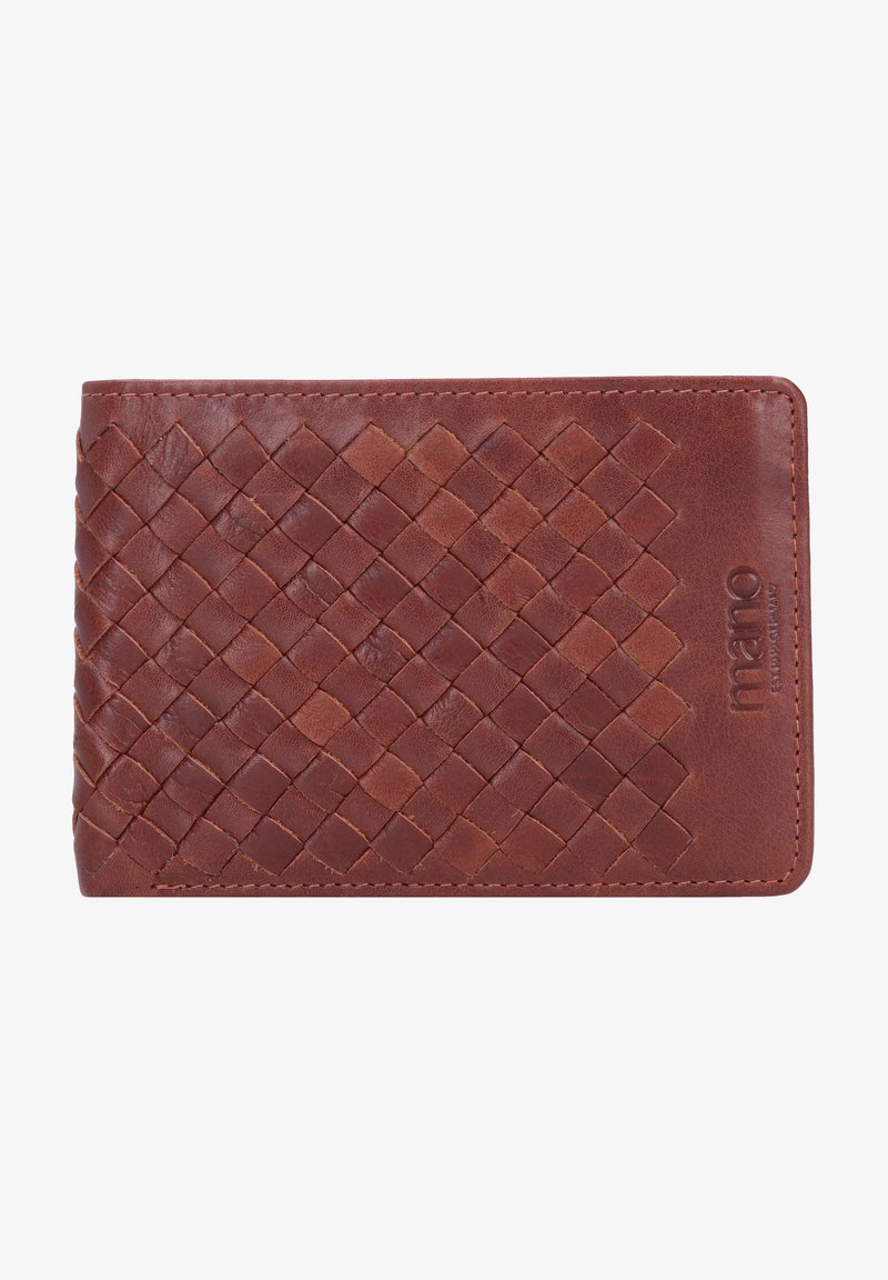 mano LUCA - Portemonnee - cognac