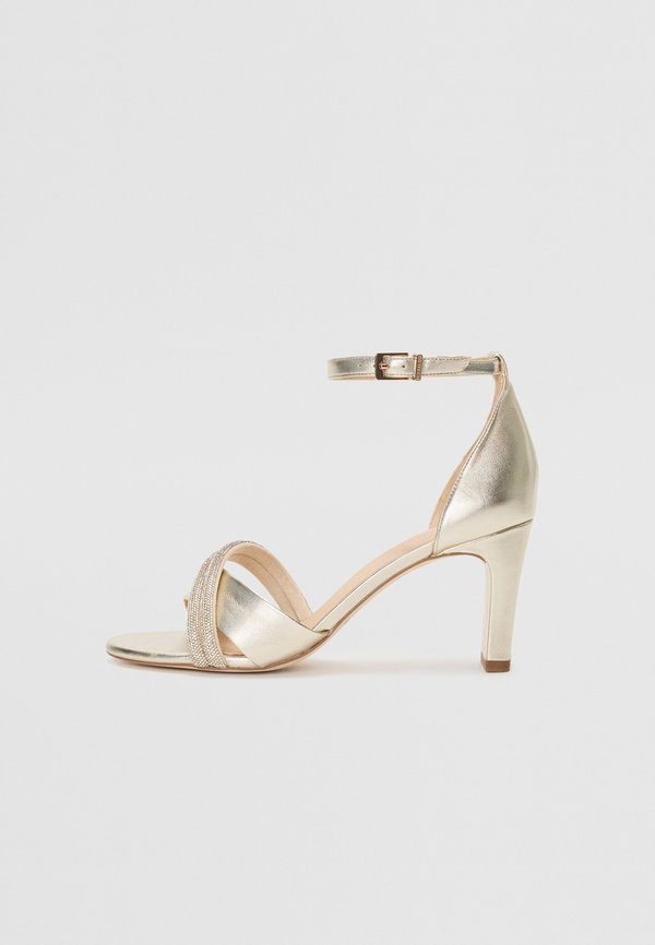 High Heel Sandalette - gold