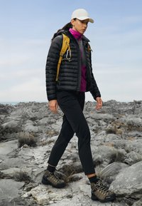 The North Face GLACIER HEAVYWEIGHT 1/2 ZIP - Polárpulóver - deep mulberry/smoked pearl