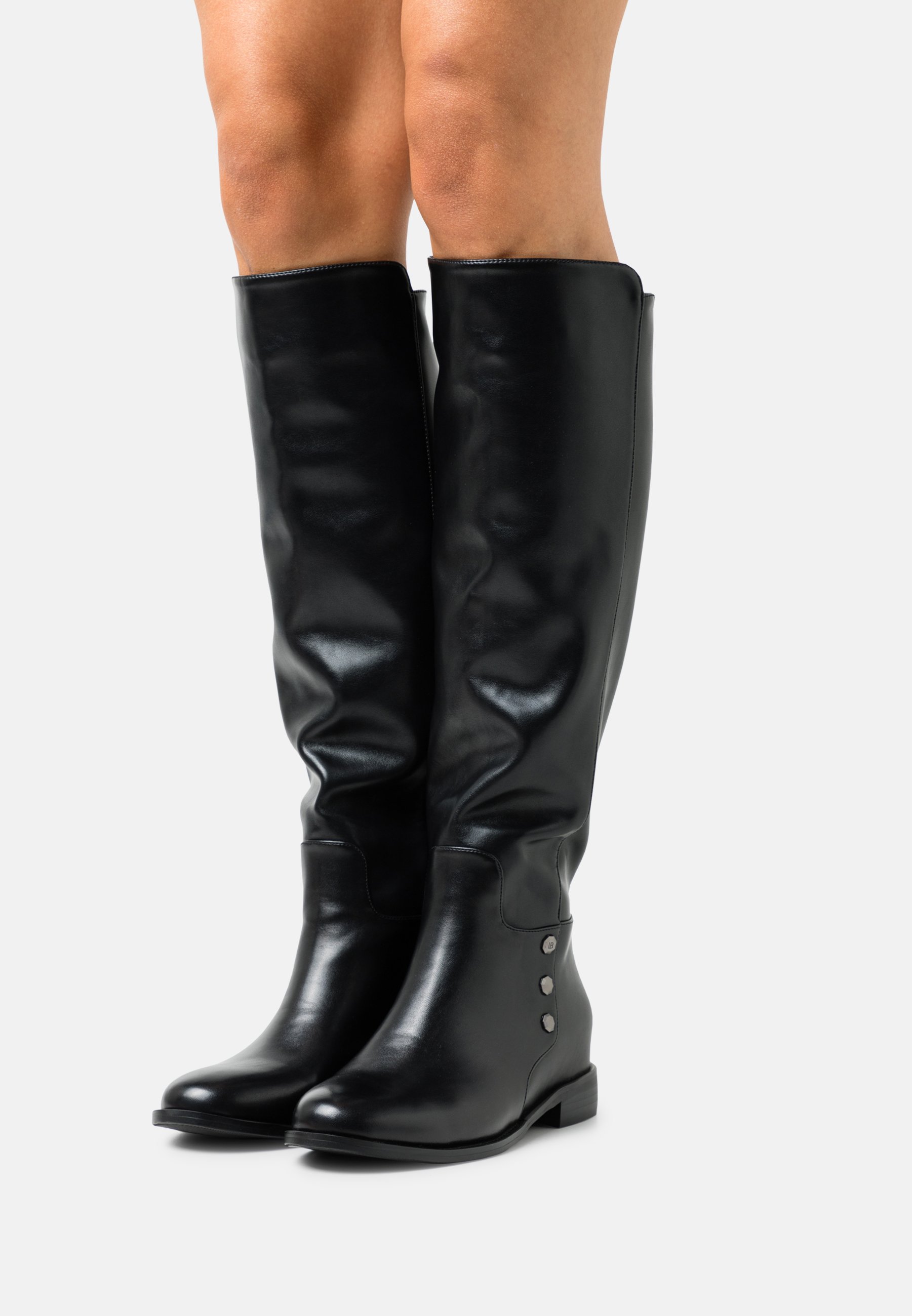 Laura Biagiotti - Stivali alti con dettagli elasticizzato - MitShopping -  Abbigliamento e scarpe