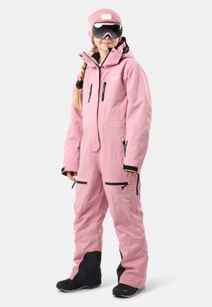 CERVINIA - Skioverall / Skidragter - dark rose black