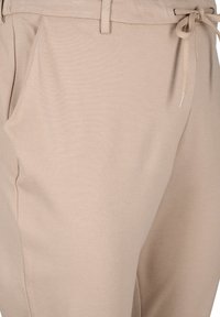 Zizzi MADDISON - Trousers - silver mink