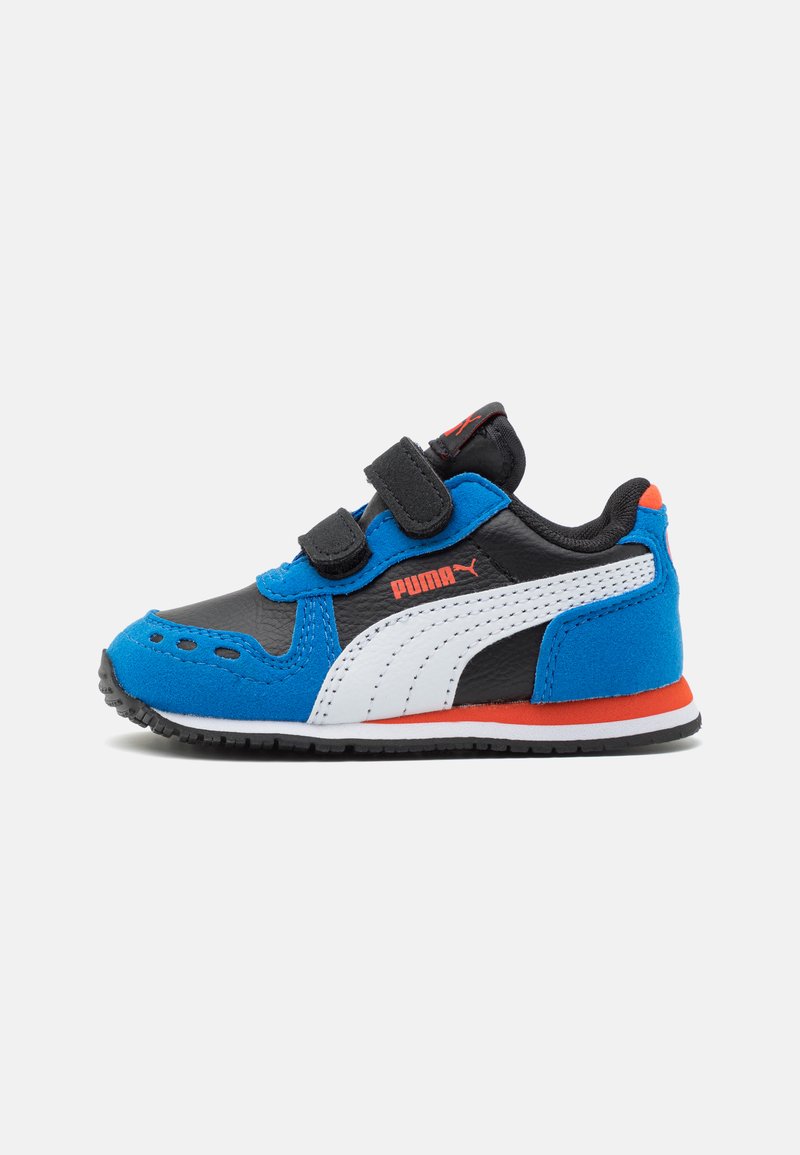 Puma - CABANA RACER UNISEX - Čevlji za dojenčke - black/white/victoria blue, Povečajte