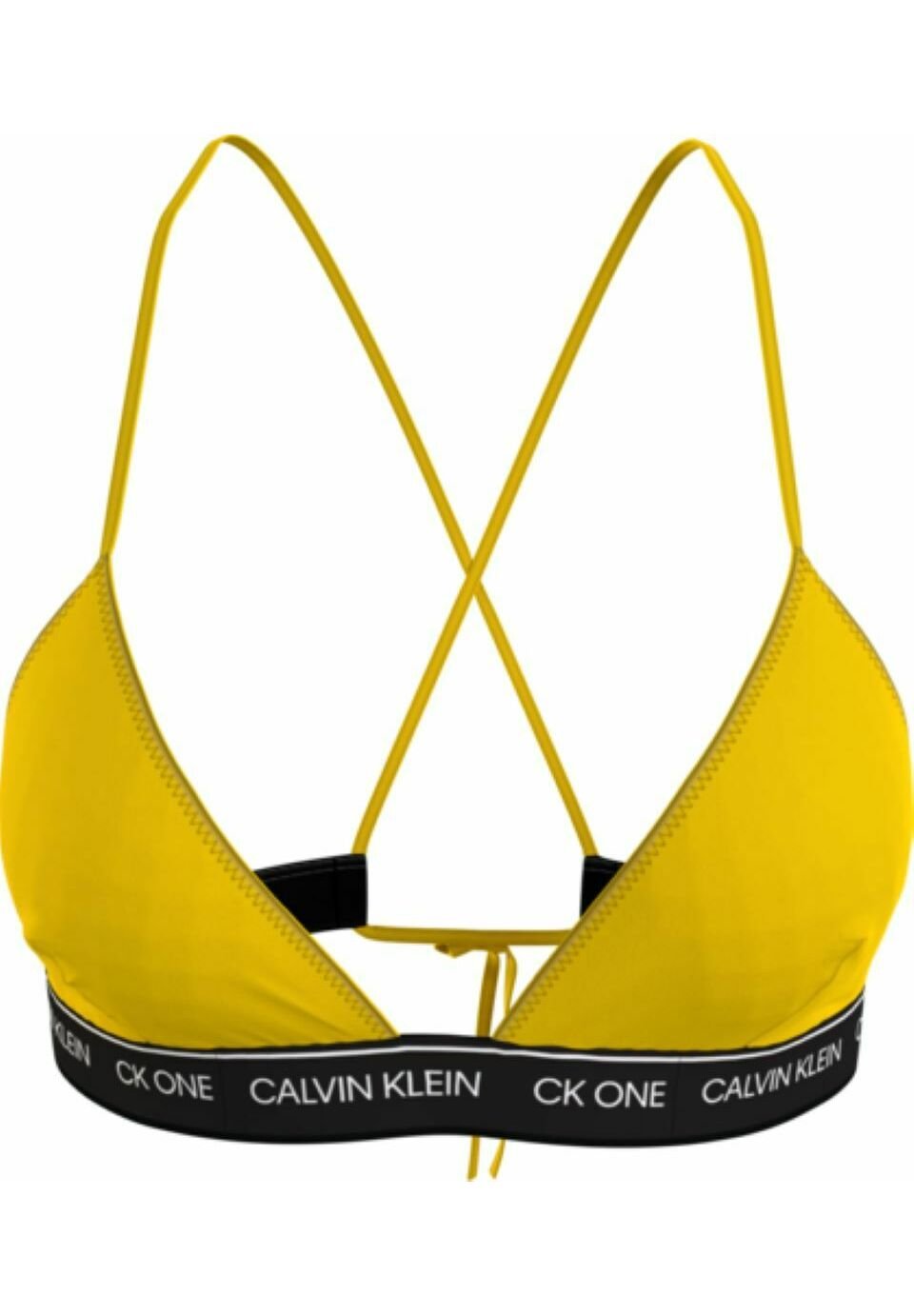 Tommy Hilfiger SUPERIOR - Top de bikini - bold yellow/amarillo - Zalando.es