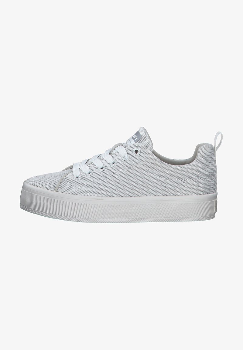 s.Oliver Sneaker low - white silver
