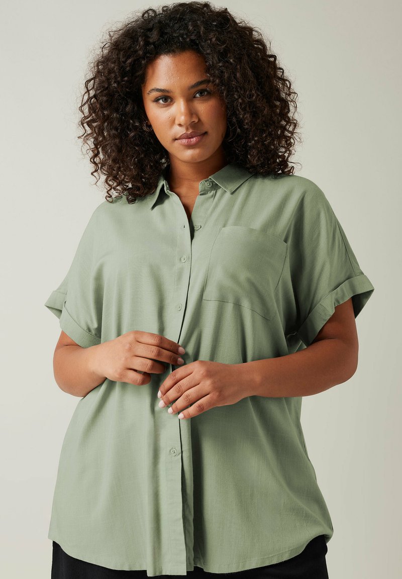 Evans DIPPED HEM  - Blusa - green