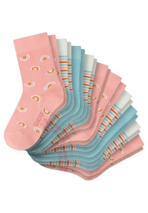 10ER PACK BASIC - Sokken - hellblau