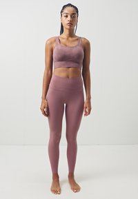 Nike Performance ZENVY HR 7/8 TGHT - Tights - smokey mauve