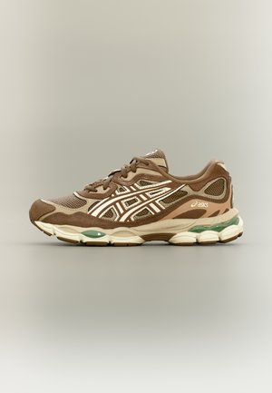 GEL NYC UNISEX - Trainers - cream/mahogany