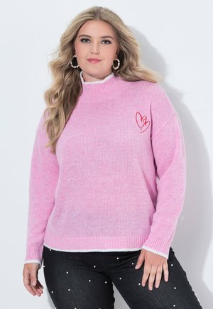 Strickpullover - flamingo
