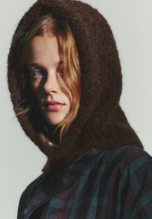 PULL&BEAR BALACLAVA - Căciulă beanie - brown