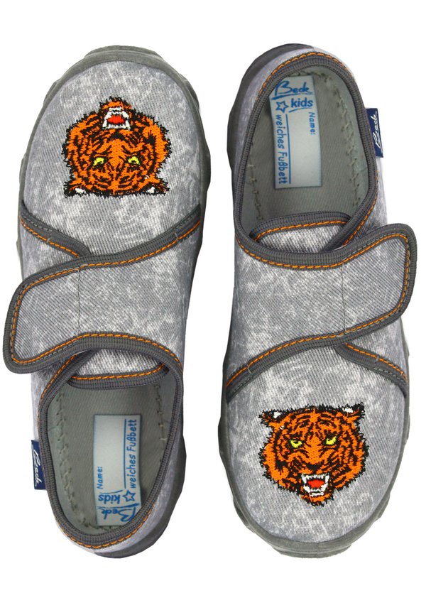 JUNGLE - Hausschuh - grau