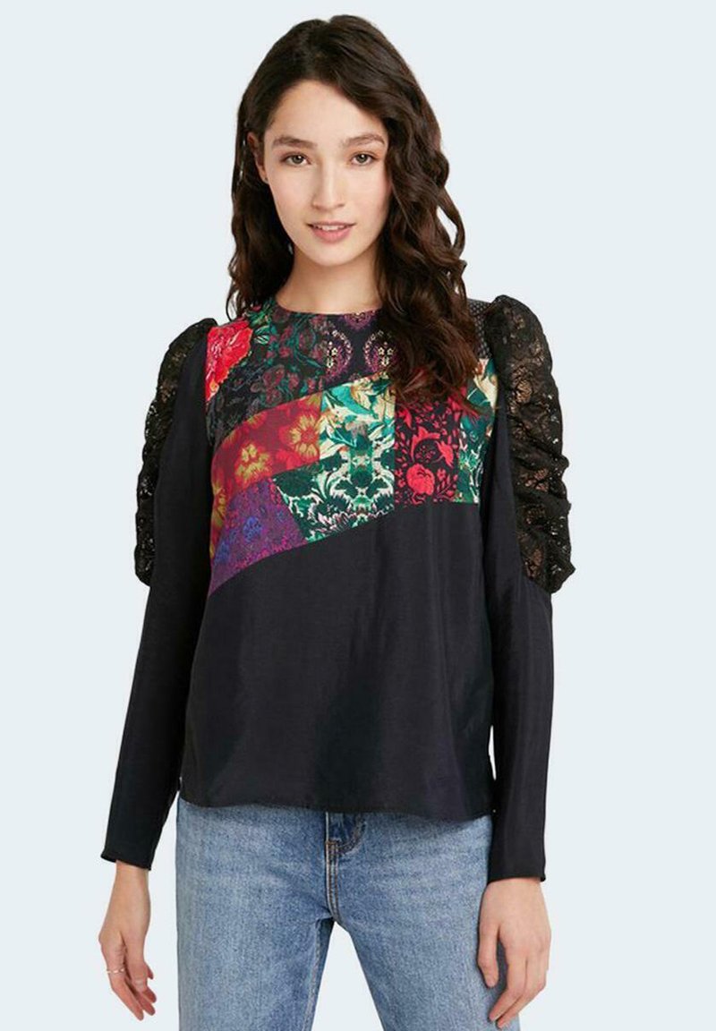 Desigual Longsleeve zwart