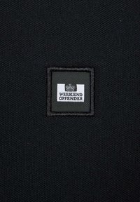 Weekend Offender CANEIROS BADGE  - Pólóing - black