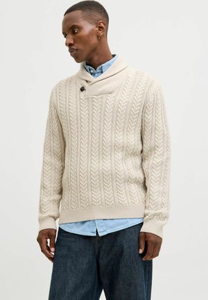 Strickpullover - beige