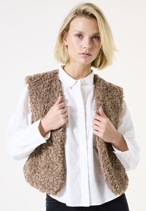 Bodywarmer - taupe