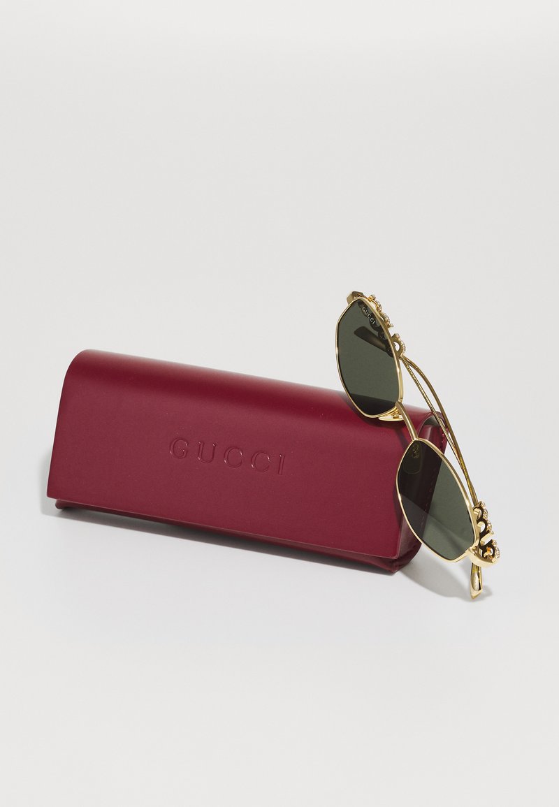 Gucci UNISEX - Sonnenbrille - black/gold-coloured