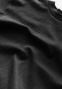 Next RELAXED FIT HEAVYWEIGHT  - Pamata T-krekls - black