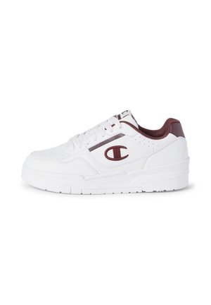 HERITAGE LOW CUT - Sneaker low - white and bordeaux