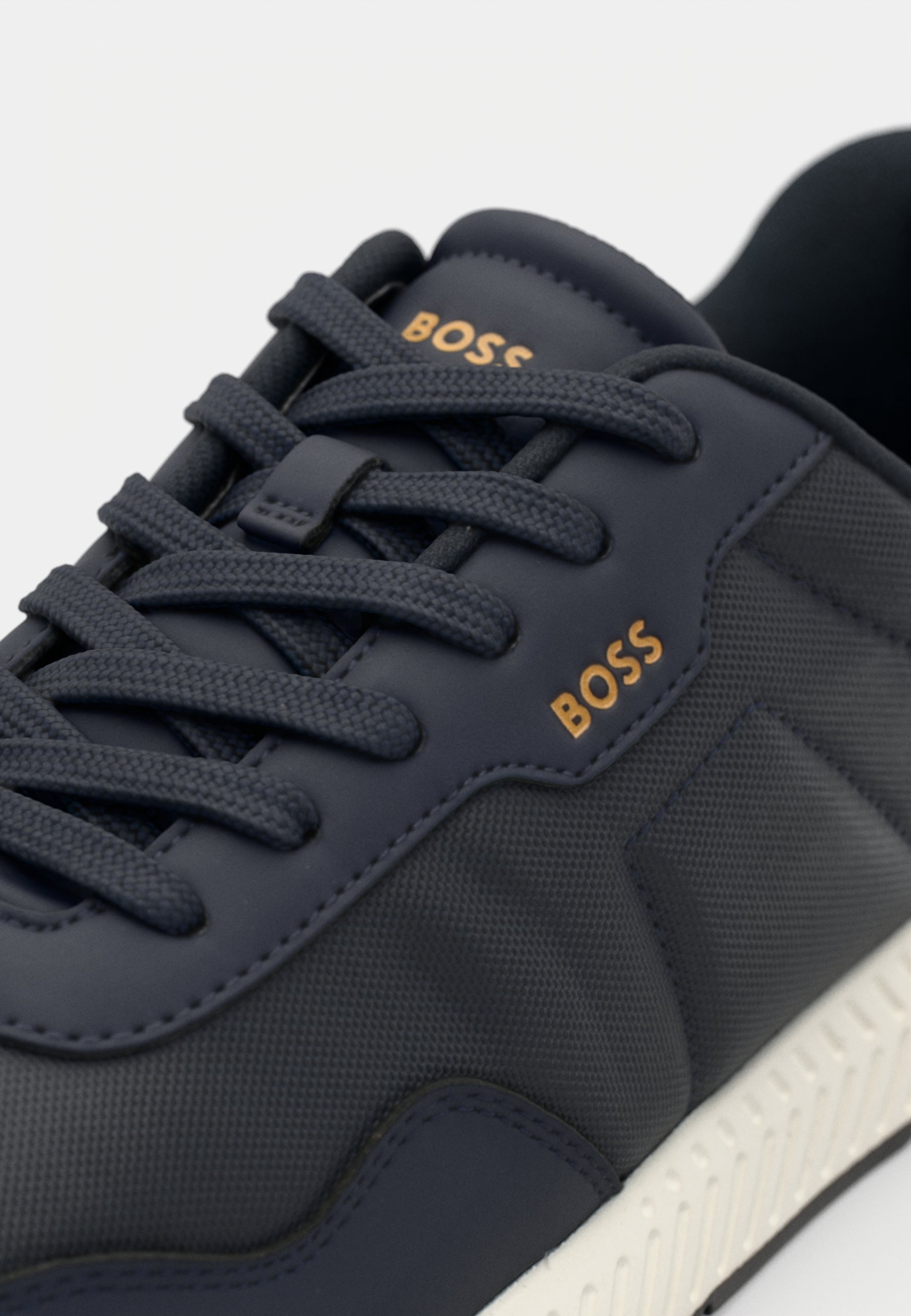 BOSS TITANIUM RUNN - Sneakers low - dark blue/bleumarin - Zalando.ro