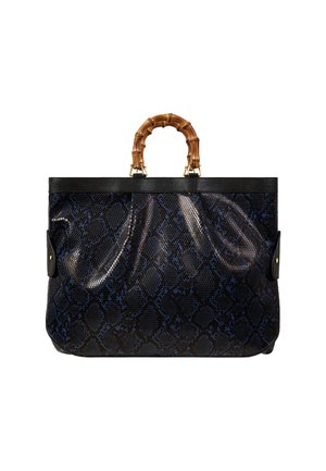 SNAKE - Shopping bag - navy blue