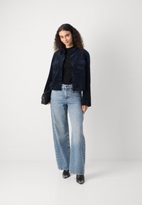 Marc O'Polo JACKET SHIRT DETAILS SLIGHTLY CROPPED - Nyári dzseki - deep blue sea