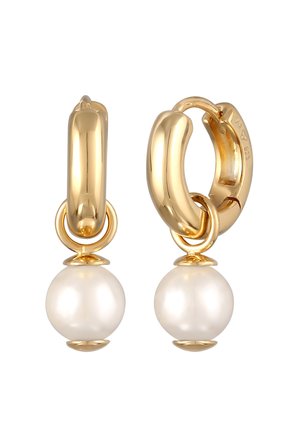 BEACH HOOP - Earrings - gold-coloured