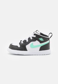 Jordan - JORDAN 1 MID ALT UNISEX - Indoorskor - white/green glow/black Miniatyrbild 1