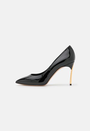 Classic heels - or/nero