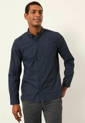 REGULAR FIT - LONG SLEEVE GEO  - Hemd - navy